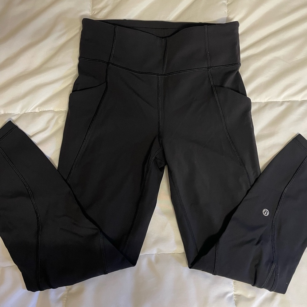 Lululemon crop legging Size 6